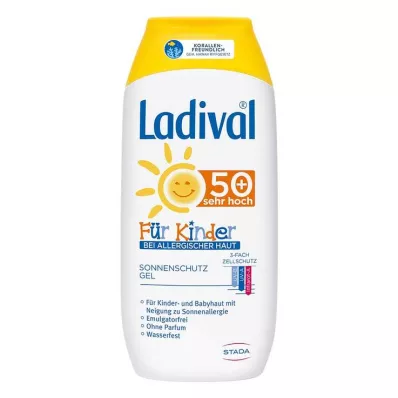 LADIVAL Bērnu saules želeja alerģiskai ādai LSF 50+, 200 ml