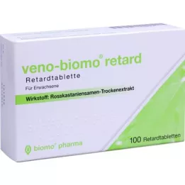 VENO-BIOMO retard pagarinātas darbības tabletes, 100 gab