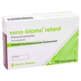 VENO-BIOMO retard pagarinātas darbības tabletes, 100 gab