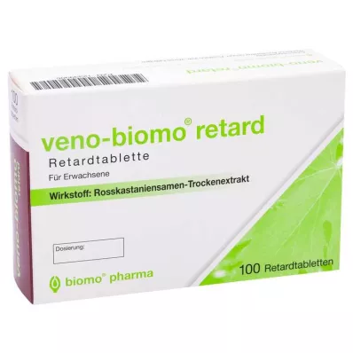 Veno-Biomo retard ilgstošās darbības tabletes, 100 gab Veno-Biomo retard ilgstošās darbības tabletes, 100 gab
