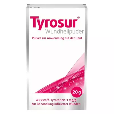TYROSUR Līdzeklis brūču dziedēšanai, 20 g TYROSUR Līdzeklis brūču dziedēšanai, 20 g