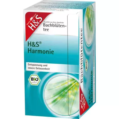 H&S Organic Bach Flowers Harmony filtrēšanas maisiņš, 20X1,5 g H&S Organic Bach Flowers Harmony filtrēšanas maisiņš, 20X1,5 g
