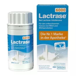 LACTRASE 6,000 FCC Tbl.click dozatoru uzpildes komplekts, 480 gab