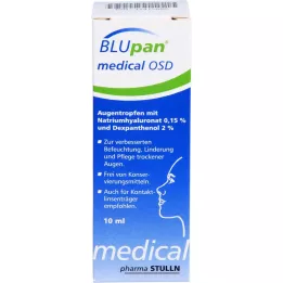 BLUPAN medicīniskie OSD acu pilieni, 10 ml