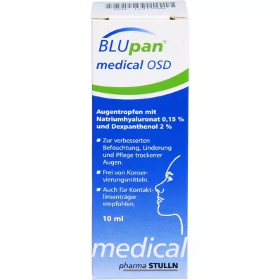 BLUPAN medicīniskie OSD acu pilieni, 10 ml