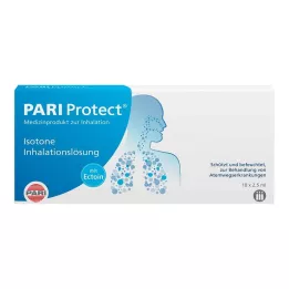 PARI ProtECT inhalācijas šķīdums ar Ectoin ampulās, 10X2,5 ml