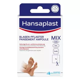 HANSAPLAST Pūšļu plāksteri SOS Maisījuma iepakojums, 6 gab