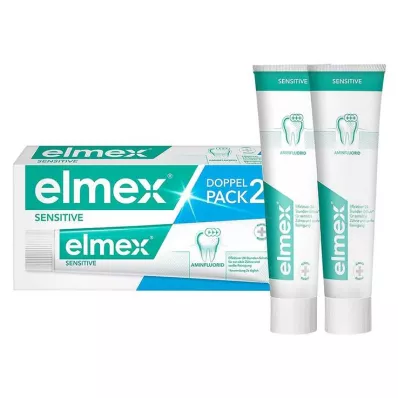 ELMEX SENSITIVE Zobu pasta dubultie iepakojumi, 2X75 ml
