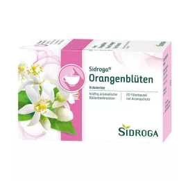 SIDROGA Apelsīnu ziedu tējas filtrēšanas maisiņš, 20X1,2 g