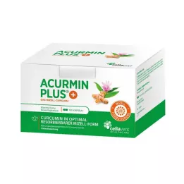 ACURMIN Plus Das Mizell-Curcuma mīkstās kapsulas, 180 kapsulas