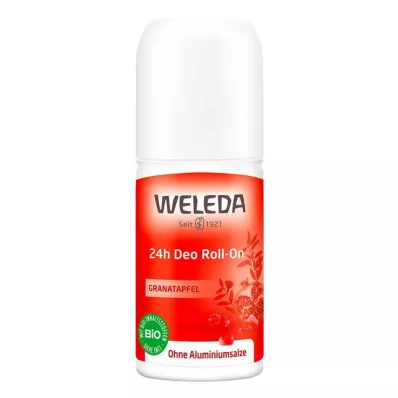 Weleda Granātābolu 24h Roll-on dezodorants, 50 ml Weleda Granātābolu 24h Roll-on dezodorants, 50 ml