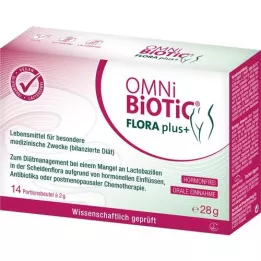 OMNI BiOTiC Flora plus+ maisiņš, 14X2 g