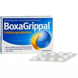 BOXAGRIPPAL Aukstuma tabletes 200 mg/30 mg FTA, 20 gab