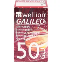 WELLION GALILEO Glikozes līmenis asinīs, 50 gab