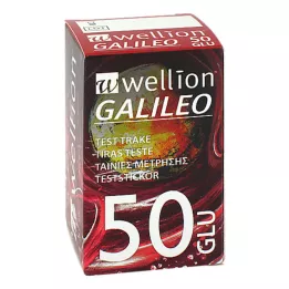 WELLION GALILEO Glikozes līmenis asinīs, 50 gab