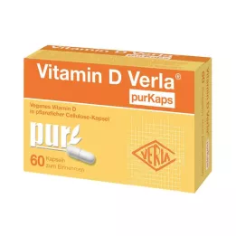 VITAMIN D VERLA purKaps, 60 kapsulu