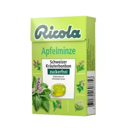 RICOLA o.Z.Box ābolu piparmētru konfektes, 50 g
