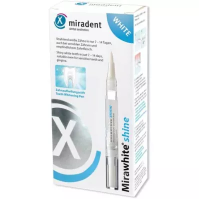 MIRADENT Mirawhite spīduma želeja, 1,8 ml