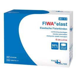 FIXIERBINDE elastīga 8 cmx4 m celofānā iesaiņota gumija, 1 gab
