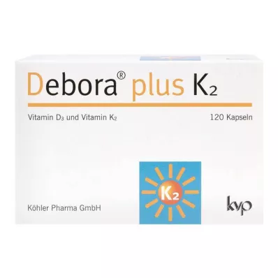 DEBORA plus K2 kapsulas, 120 kapsulas DEBORA plus K2 kapsulas, 120 kapsulas