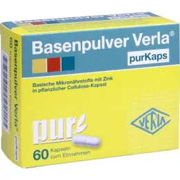 BASENPULVER Verla purKaps, 60 kapsulas
