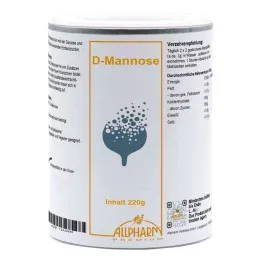 D-MANNOSE PULVER Uzglabāšanas kārba, 220 g