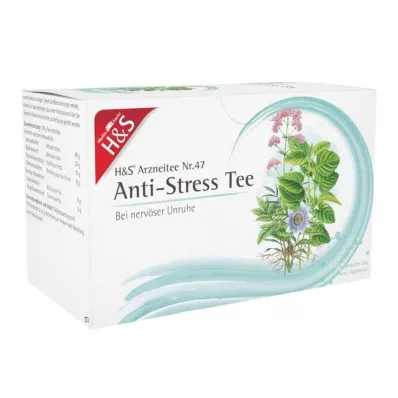 H&S Anti-stress tējas filtrēšanas maisiņš, 20X2,0 g H&S Anti-stress tējas filtrēšanas maisiņš, 20X2,0 g