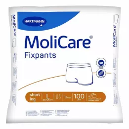 MOLICARE Fixpants īsās bikses L izmērs, 100 gab