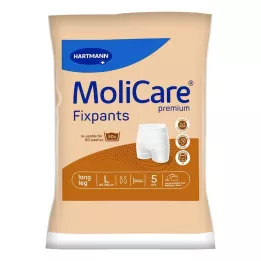 MOLICARE Premium Fixpants garās bikses L izmērs, 5 gab