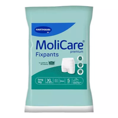 MOLICARE Premium Fixpants garās bikses XL izmērs, 5 gab