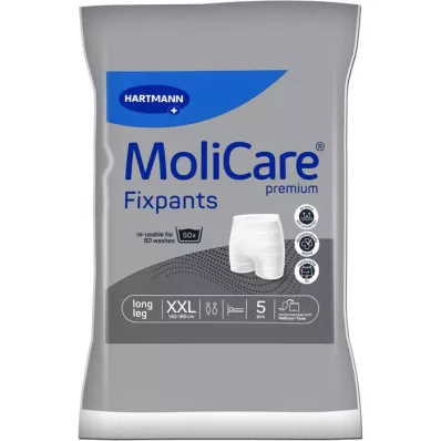 MOLICARE Premium Fixpants garās bikses XXL izmērs, 5 gab