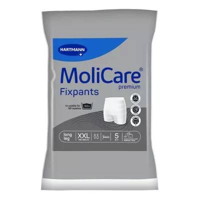 MOLICARE Premium Fixpants garās bikses XXL izmērs, 5 gab MOLICARE Premium Fixpants garās bikses XXL izmērs, 5 gab