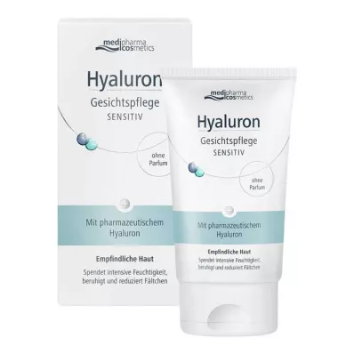 Hialuronskābes sejas kopšanas jutīgais krēms, 50 ml Hialuronskābes sejas kopšanas jutīgais krēms, 50 ml