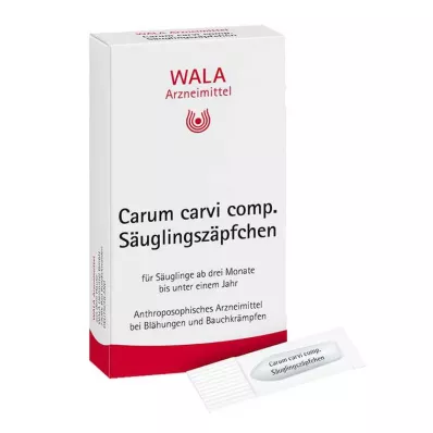 CARUM CARVI komp.zīdaiņu svecītes, 10X1 g
