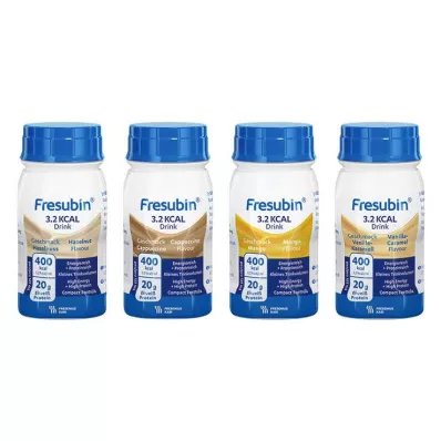 Fresubin 3,2 kcal dzērienu jaukta kartona kārba, 24X125 ml Fresubin 3,2 kcal dzērienu jaukta kartona kārba, 24X125 ml