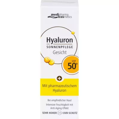 HYALURON SONNENPFLEGE Sejas krēms LSF 50+, 50 ml
