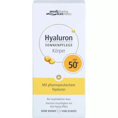 HYALURON SONNENPFLEGE Krēms ķermenim LSF 50+, 150 ml