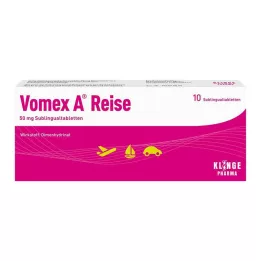 VOMEX A Reise 50 mg sublingvālās tabletes, 10 gab