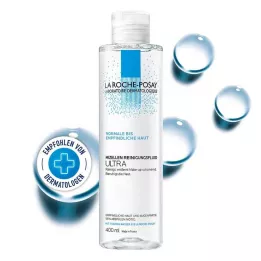 ROCHE-POSAY Micelārais tīrīšanas šķidrums jutīgai ādai, 400 ml