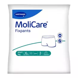 MOLICARE Fixpants īsās bikses XL izmērs, 3 gab