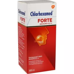 CHLORHEXAMED FORTE 0,2% šķīdums bez spirta, 300 ml