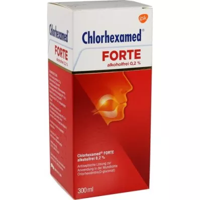 CHLORHEXAMED FORTE 0,2% šķīdums bez spirta, 300 ml