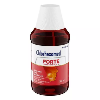 CHLORHEXAMED FORTE 0,2% šķīdums bez spirta, 300 ml