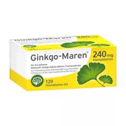 GINKGO-MAREN 240 mg apvalkotās tabletes, 120 gab