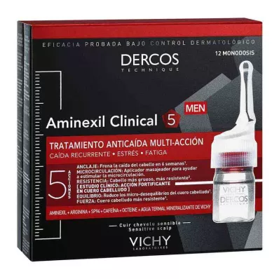 VICHY AMINEXIL Clinical 5 vīriešiem, 21X6 ml