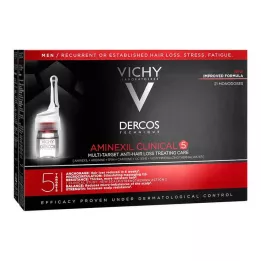 VICHY AMINEXIL Clinical 5 vīriešiem, 21X6 ml