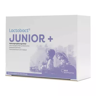 Lactobact Junior + 90 dienu iepakojuma paciņa, 90X2 g Lactobact Junior + 90 dienu iepakojuma paciņa, 90X2 g