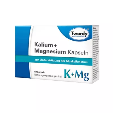 KALIUM+MAGNESIUM kapsulas, 60 kapsulas KALIUM+MAGNESIUM kapsulas, 60 kapsulas