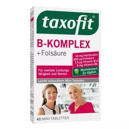TAXOFIT B-kompleksa tabletes, 40 gab