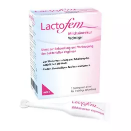 LACTOFEM Pienskābes vaginālais gels, 7X5 ml